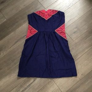 EUC Urban Outfitters Ecote strapless mini dress